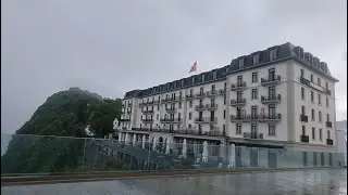 B&uuml;rgenstock H&ocirc;tel & Alpine Spa + Audrey Helpurn wedding chapel