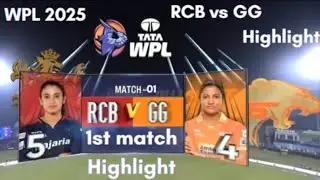 RCB VS GG Women's Premier League 2025: Gujarat Giants Women vs Royal Challengers Bengaluru highlight