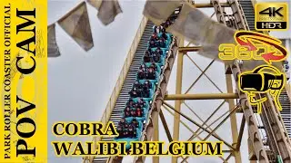 Cobra - 360&deg; - On Ride / POV CAM - Walibi Belgium