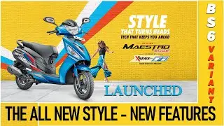 Hero Maestro Edge 110 Bs6 Launched || On Road Price , Specifications