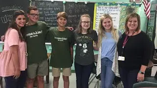 WEB EXTRA: Hernando Middle School Students Are Spreading Kindness Each Morning