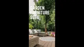 Garden Furniture Sets Outdoor Sofa  - Garden Seating Ideas #YouTubeShorts #Shorts Outdoor Seating