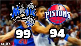 Orlando Magic @ Detroit Pistons FULL GAME (2003 NBA Playoffs, GAME 1)