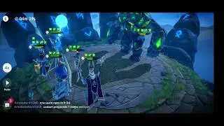 Age of Magic: Regular raid - D-5 - Golem boss node with full GoO in 1 go and 3 ⭐
