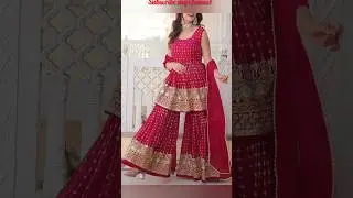 Party Wear Gharara #Sharara Dress Design 2025 #Garara Style Dress Bridal #ytshorts #shorts #trending