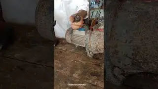 1Hp Water Pump Bearing Change And Water Seal Full Complete Short Video #motorrepairing #shortvideo