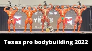 2022 Texas Pro MEN&rsquo;S BODYBUILDING NPC Texas