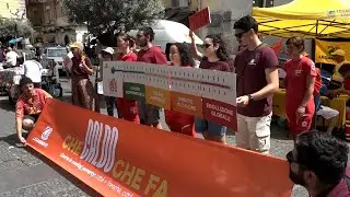 Climate change: Legambiente flash mob in Naples