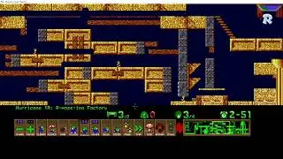 Pimolems (updated level) [Superlemmini] (Hurricane) 18 A-maze-ing Factory