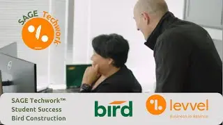SAGE Techwork&trade; Student Success Bird Construction- Erin Salomons, Rick Begg CIO, & Fergle D'Aubeterre