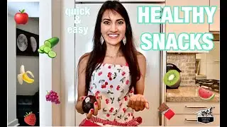 5 Healthy Snacks - Quick + Easy - Always Ready To Go! (2020)