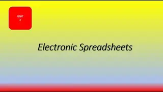 ICT English Medium (Local Syllabus) Grade 9 Unit 2
