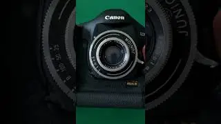Certo Super Sport Dolly Meyer Optik Trioplan RED V 75mm F2.9 adapted to Canon EF Mount