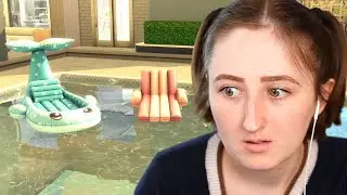 Building a public pool in The Sims 4! (Streamed 4/16/21)