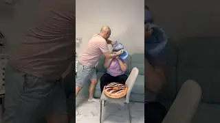 Tied up my wife! 🫣😂  #tiktok #family #funnyvideo #shorts