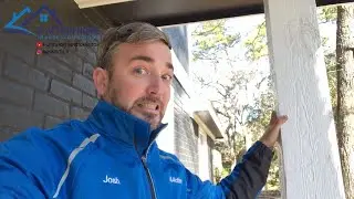 Home inspector finds a loose post - (Funny Find) The Houston Home Inspection company