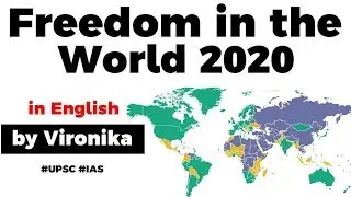 World's largest democracy India performs poor in Freedom in the World report 2020 #UPSC2020 #IAS
