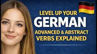 Level Up Your German 🚀 Advanced & Abstract Verbs Explained