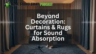 Beyond Decoration: Curtains & Rugs for Sound Absorption