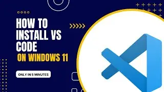 How to install Visual Studio Code on #Windows 11 || #windows #visualstudio  #linux #windows10 #macos