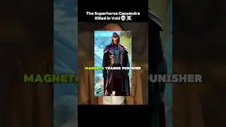 The Superheros Cassandra Killed in The Void💀☠️ #marvel #shorts