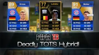 FIFA 13 | DEADLY TOTS Hybrid! w/ Amazing Passers (Ultimate Team Squad Builder)