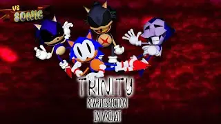 Trinity Encore In VRChat | Lyrics Section