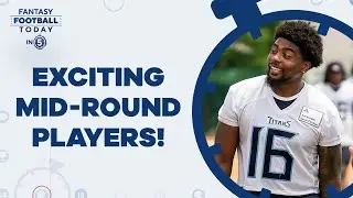 Favorite Mid-Round Players To Target! (Fantasy Football Today in 5)