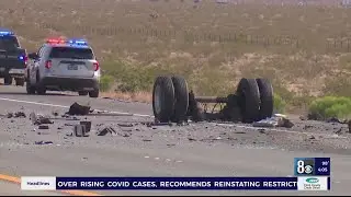 I-15 northbound reopens at Jean following double-fatal crash