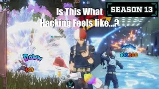 This T.U.N.I.N.G. Build Feels Like I'm Hacking On Todoroki... | My Hero Ultra Rumble S13
