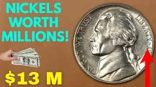STOP SCROLLING! Rare Five Cent Nickels Worth MASSIVE Money!