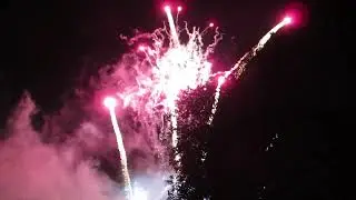 Local fireworks. Richmond, BC. Unedited actual sound.