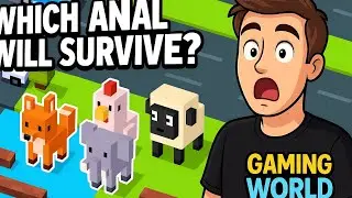 Which animal will survive 🤔 ? | Try to cross the road🚦 | #gamingworld 🎮 | #games