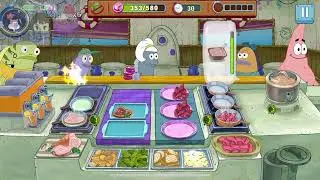 Cooking Dash 2 Stove Challenge ZERO Customers Lost! SPONGEBOB COOKING