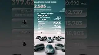 BYD Sales - June 2025 #byd #bydindia #cars #ev #shortvideo