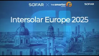 Meet SOFAR at Booth B3.450, Intersolar Europe!
