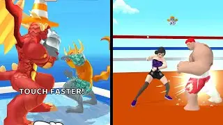 Monster Egg Run vs Body Boxing Race 3D Game Max Game All Level New Update