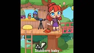 stubborn baby #avatarworld #music #avatar #mychannel #youtubeshorts #gamestory