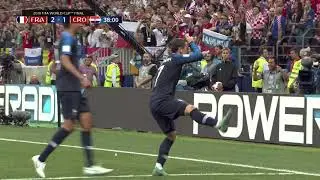 4K UHD 2160p - 3rd goal Fifa WC 2018 Final - Antoine Griezmann