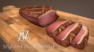 Stylized Duck Breast