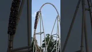 Pantheon&rsquo;s Tophat #rollercoaster #amusementpark #thrill #shorts
