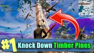 Knock down Timber Pines [0/5] | Fortnite Seasonal Quests - Week 5