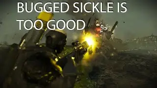 Helldivers 2 - ARROWHEAD MADE THE SICKLE BETTER - Bugged Sickle Gameplay - No Death - Super Helldive
