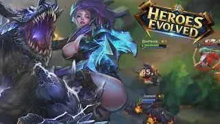 Heroes Evolved First Look! (Gameplay,Review,Thoughts, Mobile)