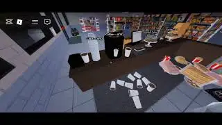 Playing Infected Gas Station All Alone Wasn't That Scary But Very Complicated! #roblox #dandysworld 