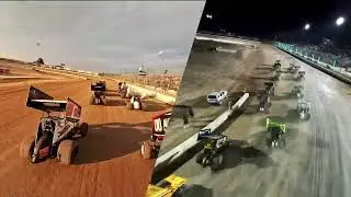 Sprint car madness #fpv #fpvdrone #sprintcars #sprintcarracing #fpvchase #racing #sprintcar