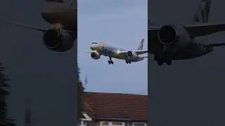 🐀🐈&zwj;⬛ Looney Tunes are coming to London! Super cute Warner Brothers livery from Etihad Dreamliner 😻😻😻