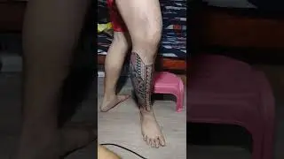 part 3 tradinional polynesian wrap around #philippines #pinoy #tattoo #polynesiantattoo #how