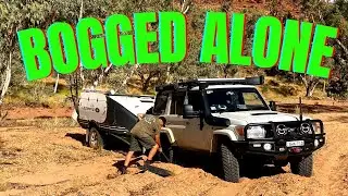 Adventure 21-EP4- Bogged - Oodnadatta - Finke - Lamberts Centre - Owens Springs Reserve - solo