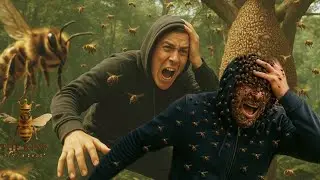 Secrets to Safely Harvesting Giant Honey Bees Using Ancient Forest Techniques 9